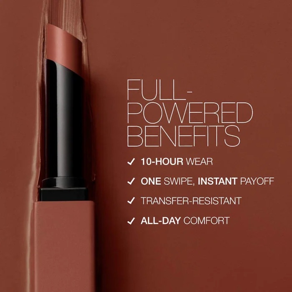 NARS Cosmetics 121 Free Bird Power Matte Lipstick - Picture 2 of 5